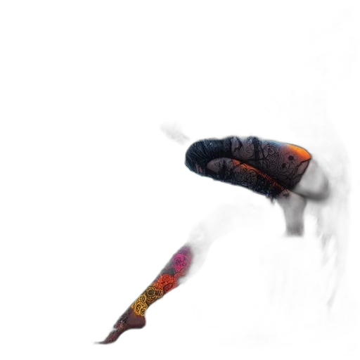 dragon, weapon, staff, creature transparent PNG cut-out