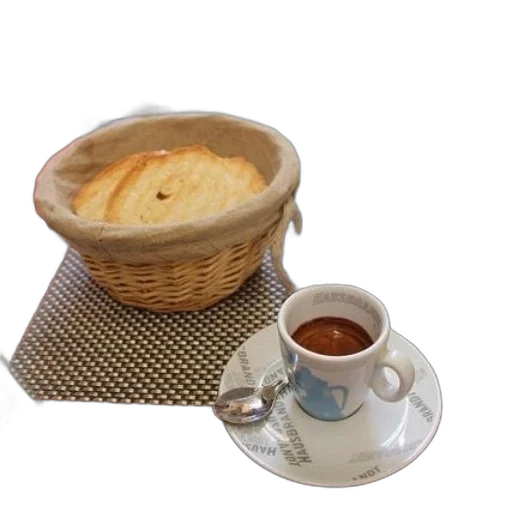 food, 3d render, photorealistic, basket transparent PNG cut-out