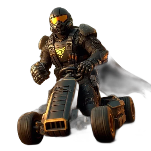 robot, weapon, concept art, 3d render transparent PNG cut-out