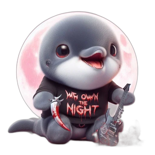 concept art, red-moon-lit, scene, features transparent PNG cut-out