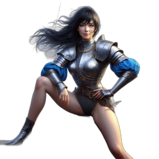 sword, concept art, fantasy art, 3d render transparent PNG cut-out