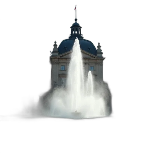 building, crown, staff, umbrella transparent PNG cut-out