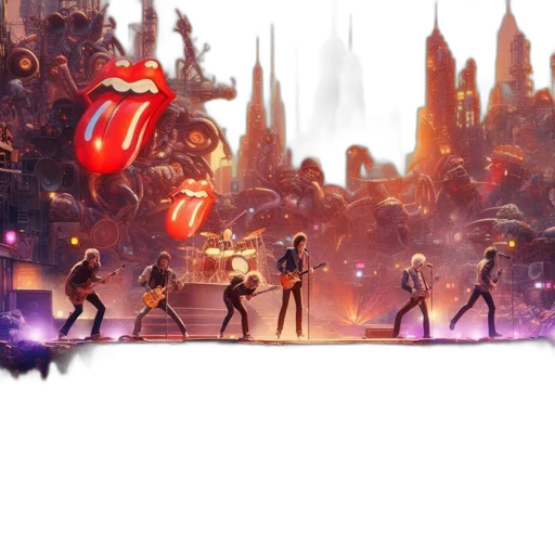 staff, concept art, comic book art, cyberpunk transparent PNG cut-out