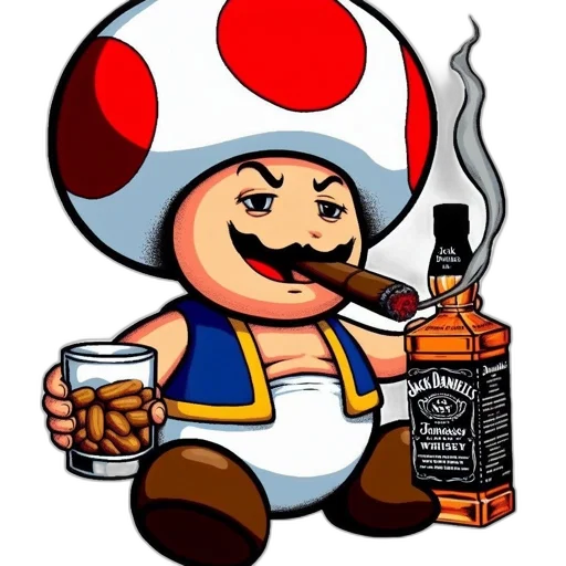 bottle, hat, crown, pixel art transparent PNG cut-out