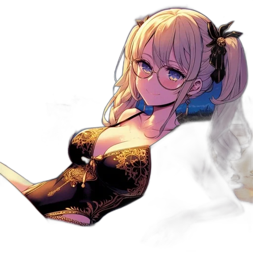 dress, crown, weapon, staff transparent PNG cut-out