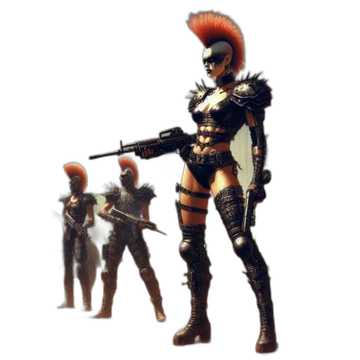 robot, weapon, staff, concept art transparent PNG cut-out
