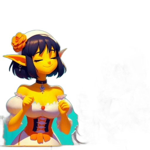 crown, staff, dress, weapon transparent PNG cut-out