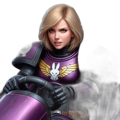 weapon, face, staff, robot transparent PNG cut-out