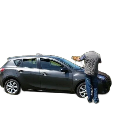 car, staff, weapon, photorealistic transparent PNG cut-out