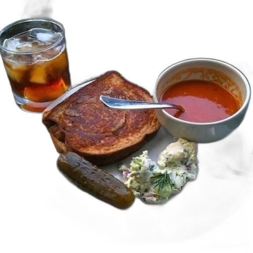 food, plate, sandwich, pickle transparent PNG cut-out