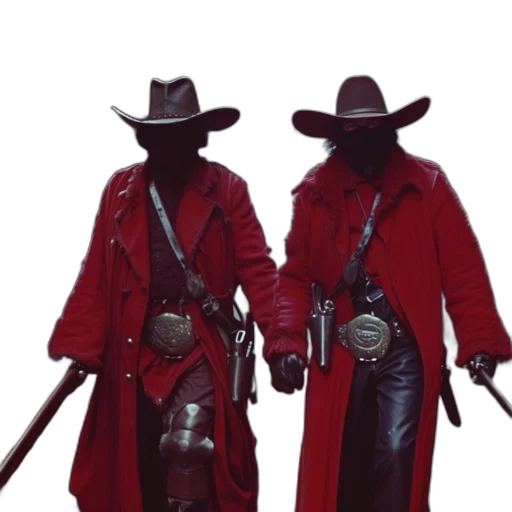 jacket, staff, hat, concept art transparent PNG cut-out