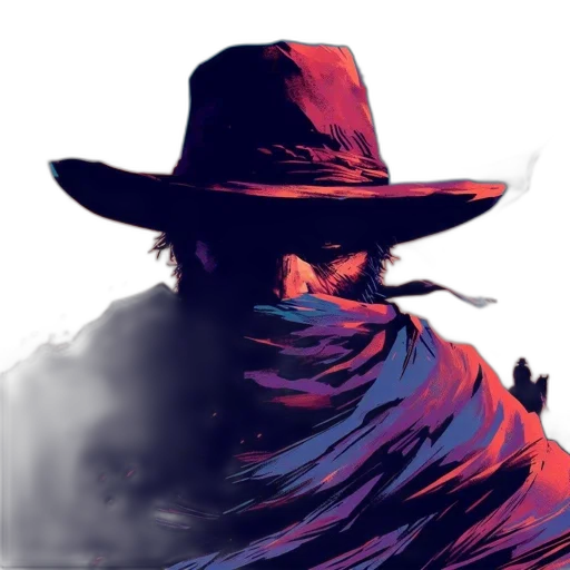 hat, mask, jacket, weapon transparent PNG cut-out