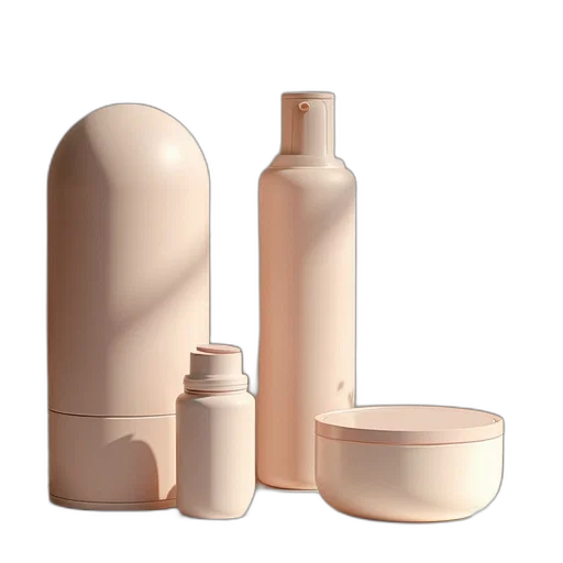 bottle, 3d render, concept art, photorealistic transparent PNG cut-out