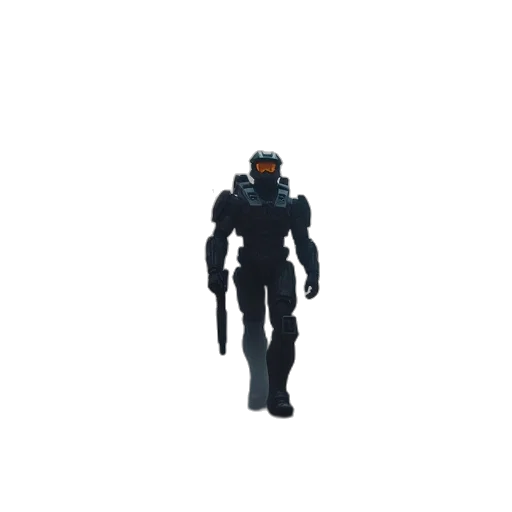 robot, creature, weapon, staff transparent PNG cut-out