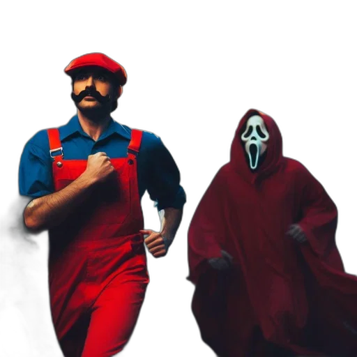 mask, creature, animal, staff transparent PNG cut-out