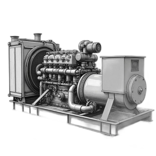 3d render, concept art, photorealistic, wiring transparent PNG cut-out