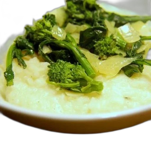 food, bowl, creamy, polenta transparent PNG cut-out