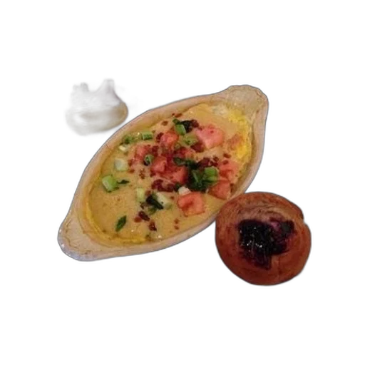 food, photorealistic, 3d render, plate transparent PNG cut-out