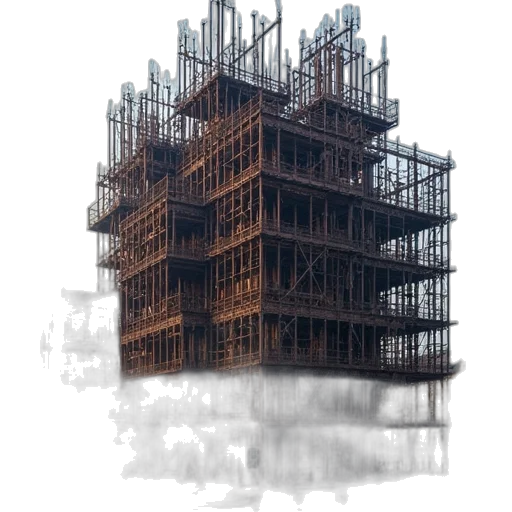 building, furniture, robot, crown transparent PNG cut-out