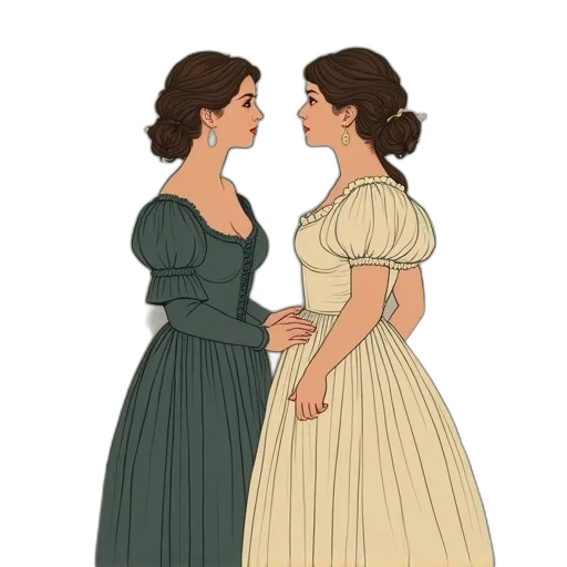 dress, concept art, cartoon, pixel art transparent PNG cut-out