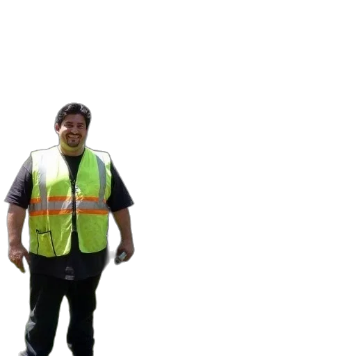 staff, jacket, robot, creature transparent PNG cut-out