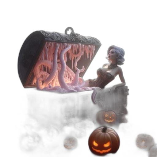 jewelry, concept art, 3d render, fantasy art transparent PNG cut-out