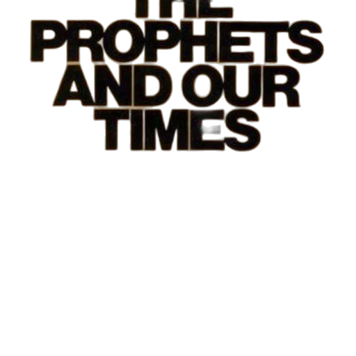 cover, prophets, our, times transparent PNG cut-out