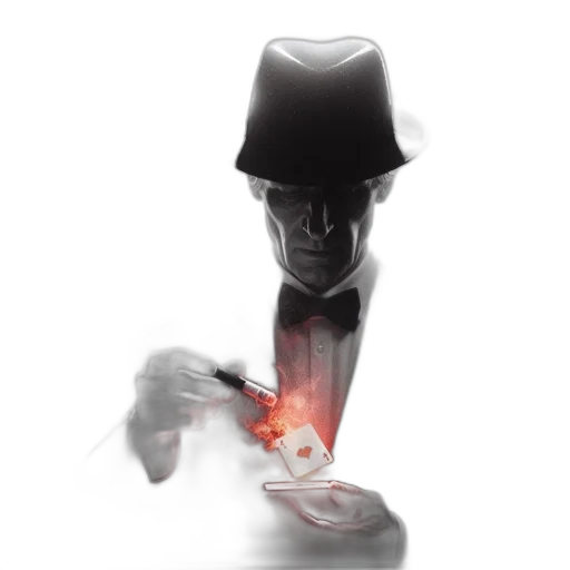 staff, hat, robot, crown transparent PNG cut-out