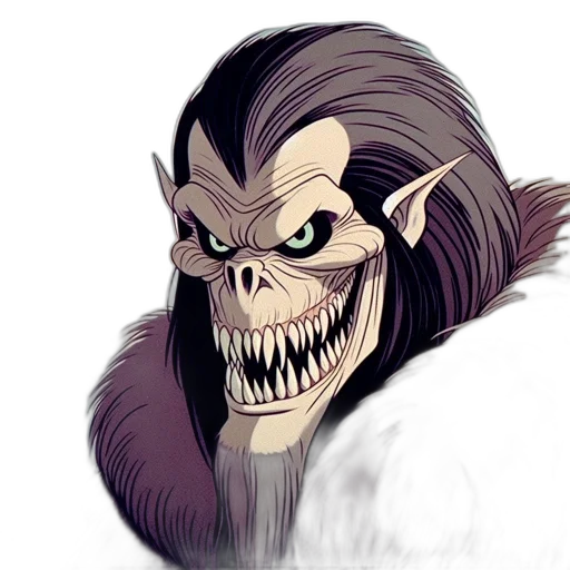 creature, mask, face, concept art transparent PNG cut-out