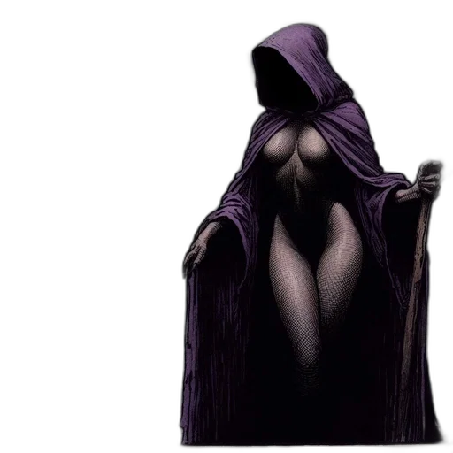 dress, mask, jacket, creature transparent PNG cut-out