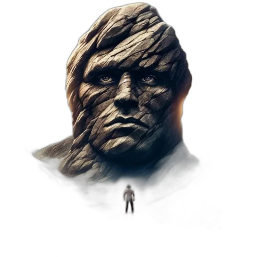 face, mask, creature, concept art transparent PNG cut-out