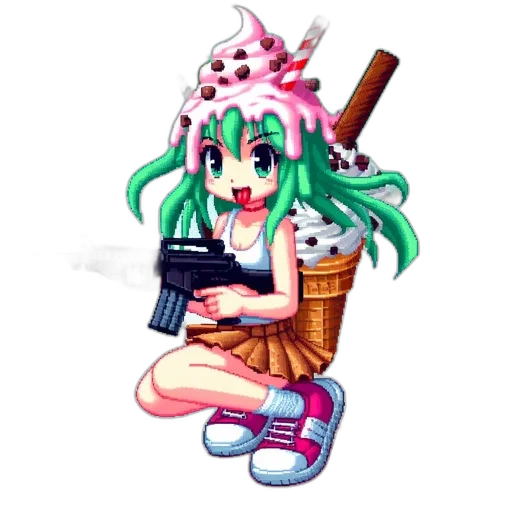 weapon, staff, robot, food transparent PNG cut-out