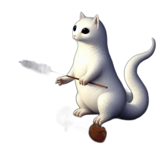 staff, dragon, animal, weapon transparent PNG cut-out