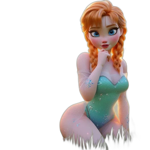 dress, 3d render, concept art, fantasy art transparent PNG cut-out