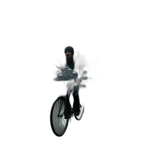 creature, jacket, weapon, concept art transparent PNG cut-out