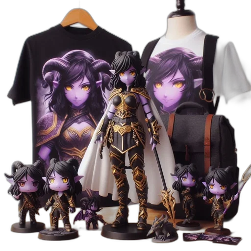 concept art, fantasy art, 3d render, dark transparent PNG cut-out