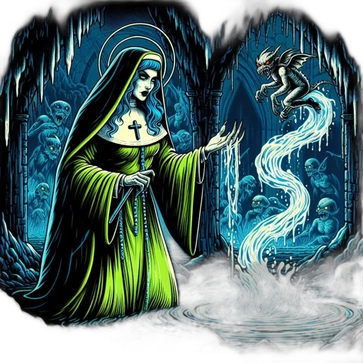 fantasy art, concept art, comic book art, pixel art transparent PNG cut-out
