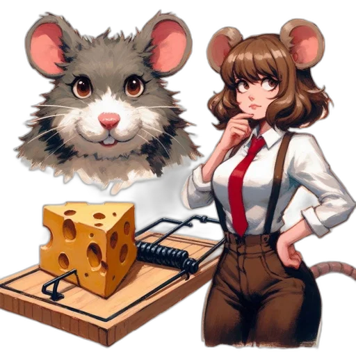 animal, staff, concept art, pixel art transparent PNG cut-out