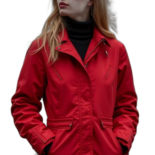 jacket, staff, face, photorealistic transparent PNG cut-out
