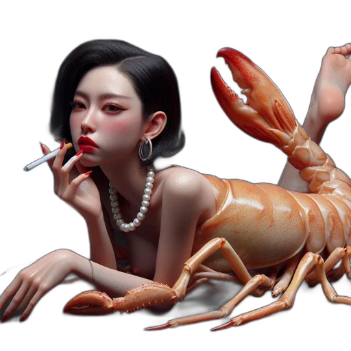 creature, animal, food, dragon transparent PNG cut-out
