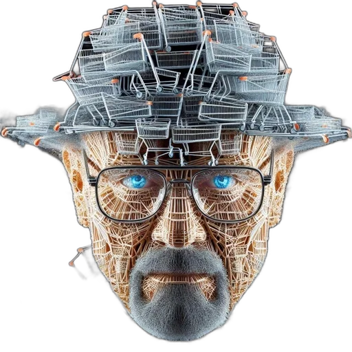 mask, robot, face, cyberpunk transparent PNG cut-out