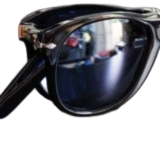 3d render, photorealistic, black, sunglasses transparent PNG cut-out