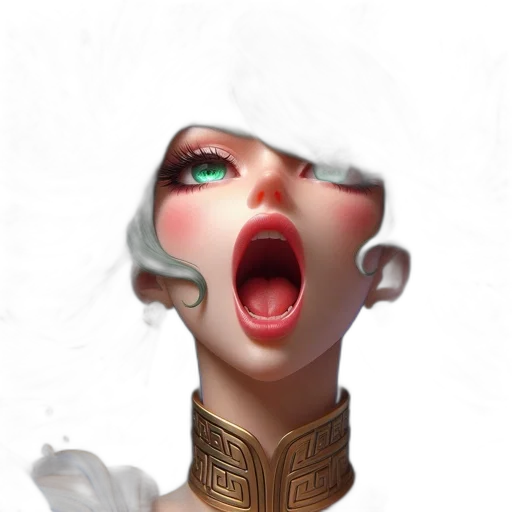 face, robot, mask, creature transparent PNG cut-out