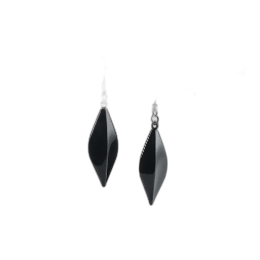 jewelry, 3d render, monochrome, pair transparent PNG cut-out