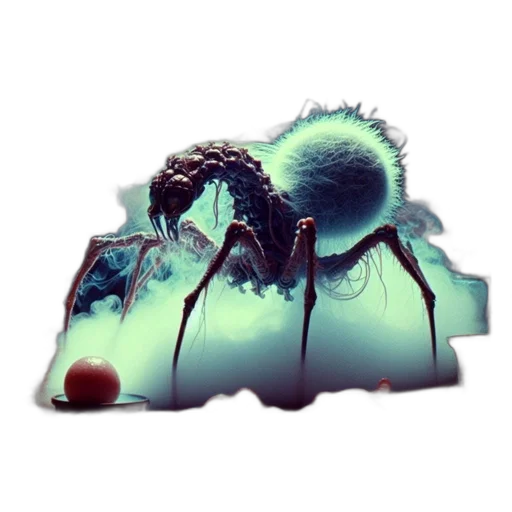 creature, animal, umbrella, dragon transparent PNG cut-out