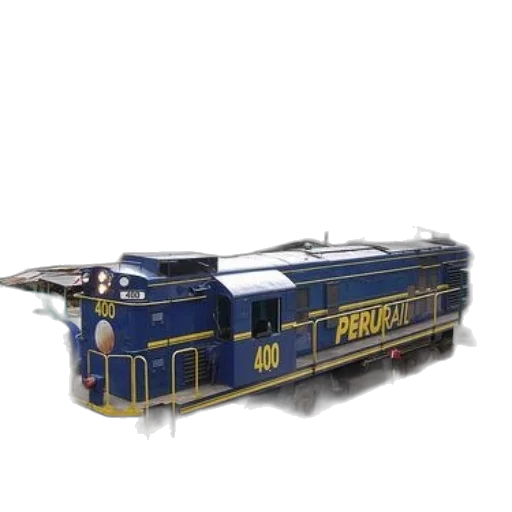 3d render, blue, train, number transparent PNG cut-out