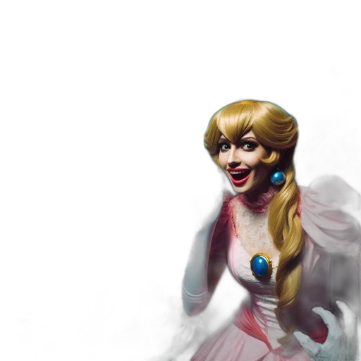 dress, face, crown, concept art transparent PNG cut-out