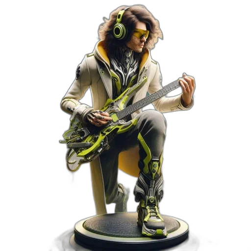 jacket, concept art, cyberpunk, 3d render transparent PNG cut-out
