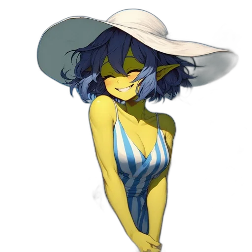 hat, dress, mask, creature transparent PNG cut-out