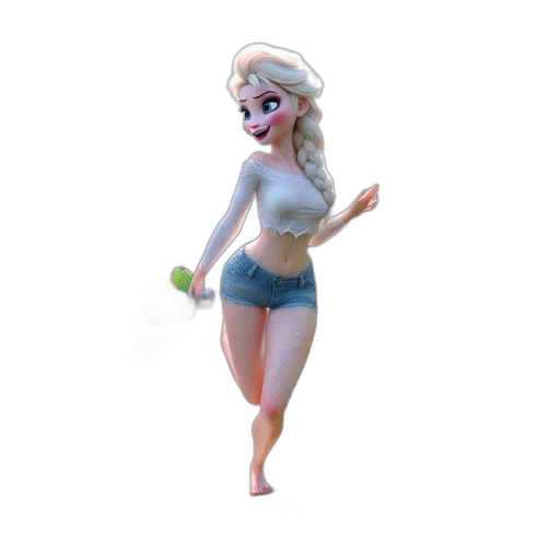 dress, 3d render, concept art, cartoon transparent PNG cut-out